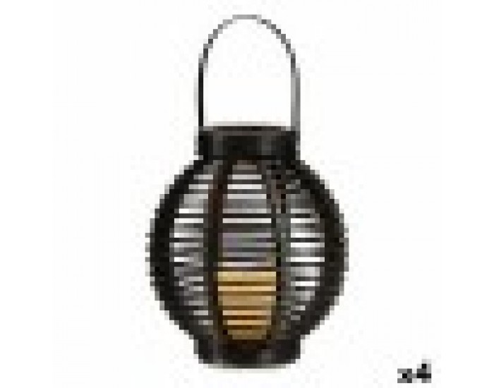 LED Фенер Кафяв Пластмаса (4 броя)