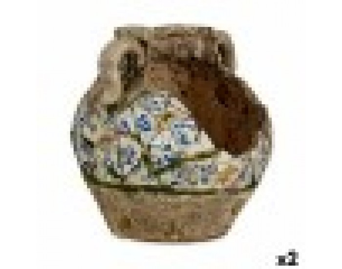 Декоративна Фигура за Градина Ваза Полирезин 28,5 x 28 x 28,5 cm (2 броя)