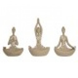 Хранилка за Птици Home ESPRIT Магнезиев 30 X 24 X 54 cm (3 броя) - Home esprit