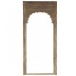 Градинска арка Home ESPRIT Естествен 160 x 12 x 305 cm 144,5 x 11 x 277,5 cm - Iluminat exterior, plase și decorațiuni