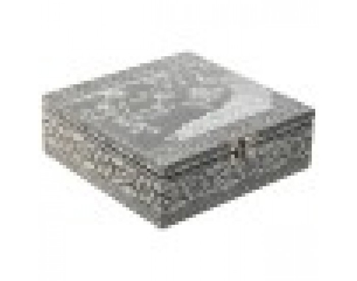 Кутия за бижута Home ESPRIT Зелен Сребрист Дървен Алуминий 18 x 18 x 6 cm