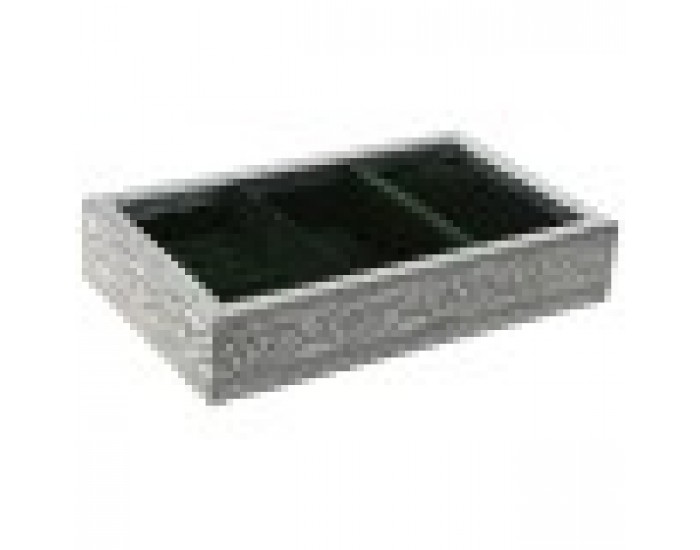 Кутия за бижута Home ESPRIT Зелен Сребрист Дървен Алуминий 25 x 15 x 5 cm