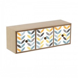 Кутия за бижута Versa Erin 11 x 11 x 33 cm Дървен MDF - Versa