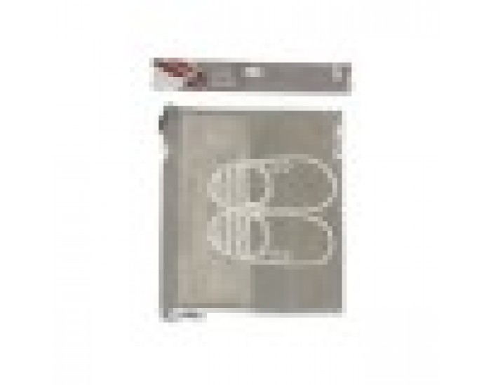 Поставка за Обувки Сив PVC 29 x 43 cm Плат (12 броя)