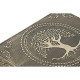 Кутия за бижута Home ESPRIT Бял Шампанско Дървен Алуминий 17,5 x 12,5 x 8,5 cm
