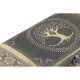 Кутия за бижута Home ESPRIT Бял Шампанско Дървен Алуминий 22,5 x 10 x 6,5 cm
