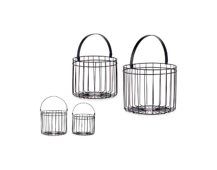 Кошница Цилиндрично Метал (2 pcs)