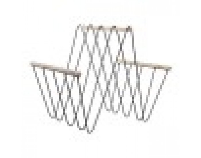 поставка за списания DKD Home Decor Желязо Дървен MDF (41 x 31 x 36 cm)