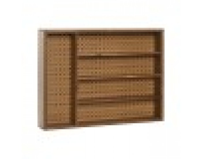 Органайзер за Прибори Home ESPRIT Естествен Aкациево дърво 34,5 x 25,5 x 5 cm