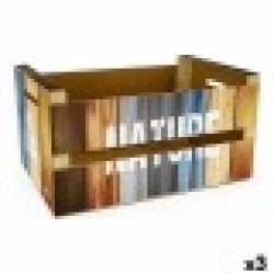 Кутия за Съхранение Confortime Nature (3 броя) (44 x 24,5 x 23 cm) - Cutii, organizatoare și alte produse de depozitare
