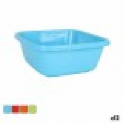 Купа за Измиване Dem Colors 6 L 30 x 30 x 12 cm (12 броя) - Cutii, organizatoare și alte produse de depozitare