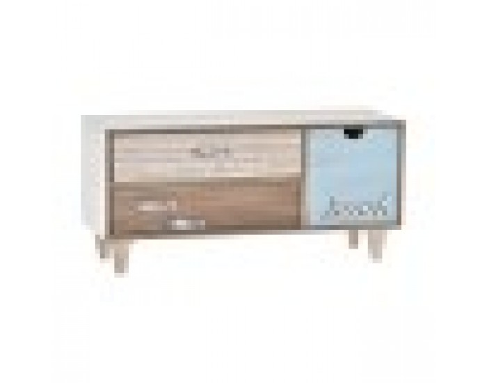 Кутия за бижута DKD Home Decor Дървен Плаж (34 x 13 x 16 cm)
