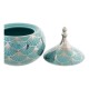 Кутия за бижута DKD Home Decor Порцелан Ориенталски (14 x 14 x 17 cm)