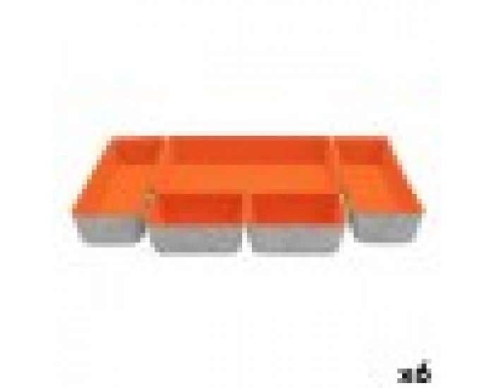 Игра на Кошници Confortime 5 Части Филц 27,5 x 20 x 5,3 cm (5 Части) (6 броя)