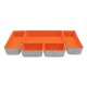 Игра на Кошници Confortime 5 Части Филц 27,5 x 20 x 5,3 cm (5 Части) (6 броя)