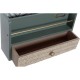 Многофункционален Органайзер DKD Home Decor Мента Зелен Полипропилен (PP) Дървен MDF (2 pcs) (30 x 9 x 17 cm)