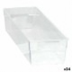 Многофункционална Кутия Модулна Прозрачен 22,5 x 8 x 5,3 cm (24 броя) - Cutii, organizatoare și alte produse de depozitare