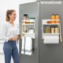 Магнитна етежерка органайзер MagoRac InnovaGoods - Cutii, organizatoare și alte produse de depozitare