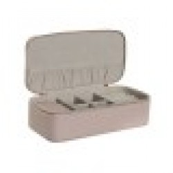 Кутия за бижута Home ESPRIT Светло розово 20,5 x 10 x 6 cm (2 Части) - Cutii, organizatoare și alte produse de depozitare
