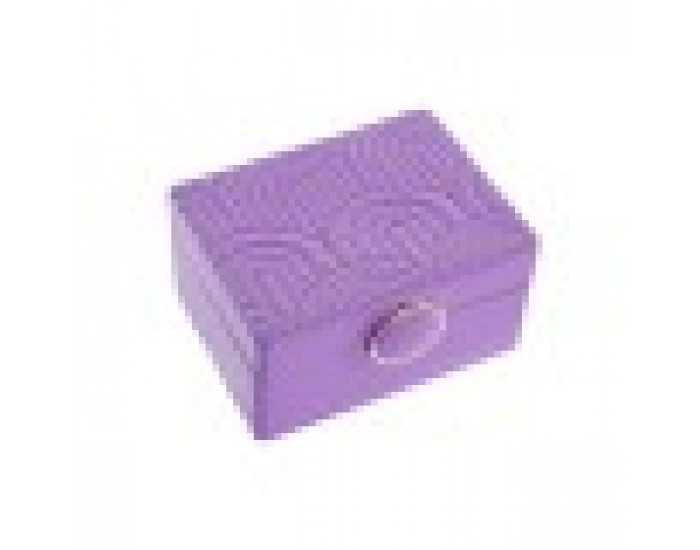 Кутия за бижута DKD Home Decor Люляк PU Дървен MDF (23 x 17 x 10 cm)