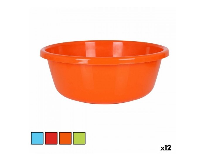 Купа за Измиване Dem Colors Кръгъл 10 L 36,5 x 36,5 x 14 cm (12 броя)