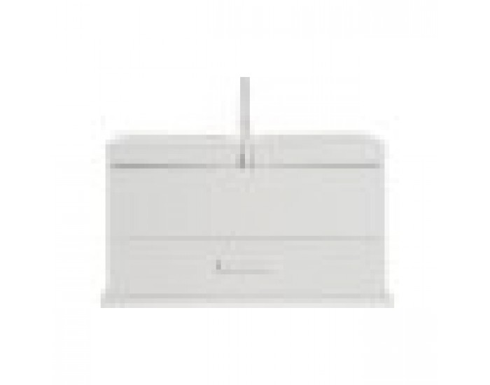 Кутия за бижута DKD Home Decor Кристал Бял Слонова кост Дървен MDF 30 x 17 x 24 cm