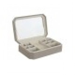 Кутия за бижута Home ESPRIT Бежов Кристал 30 x 21 x 6 cm - Cutii, organizatoare și alte produse de depozitare