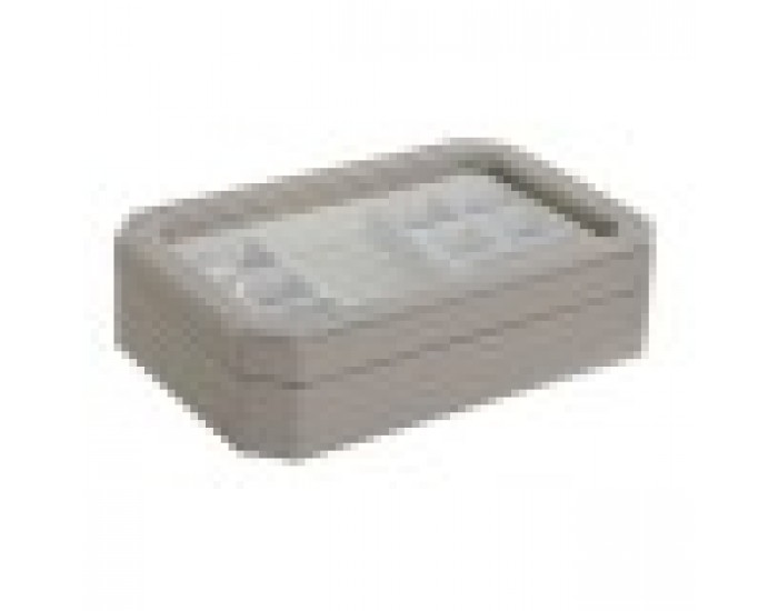 Кутия за бижута Home ESPRIT Бежов Кристал 30 x 21 x 6 cm