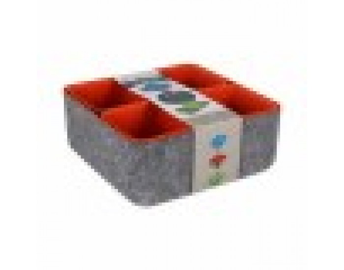 Органайзери Confortime Филц 25,2 x 25 x 10 cm (6 броя)