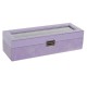 Кутия за бижута DKD Home Decor Полиуретан Люляк (33 x 11 x 9 cm)