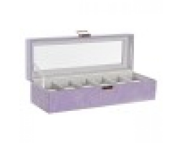 Кутия за бижута DKD Home Decor Полиуретан Люляк (33 x 11 x 9 cm)