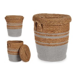 Кош Сив Кафяв Морски водорасли (36 x 43 x 36 cm) - Cutii, organizatoare și alte produse de depozitare