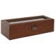 Кутия за бижута Home ESPRIT Кафяв Кристал 33 x 11,5 x 9 cm