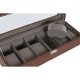 Кутия за бижута Home ESPRIT Кафяв Кристал 33 x 11,5 x 9 cm