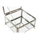 Кутия за бижута DKD Home Decor Кристал Метал (16 x 16 x 10 cm)