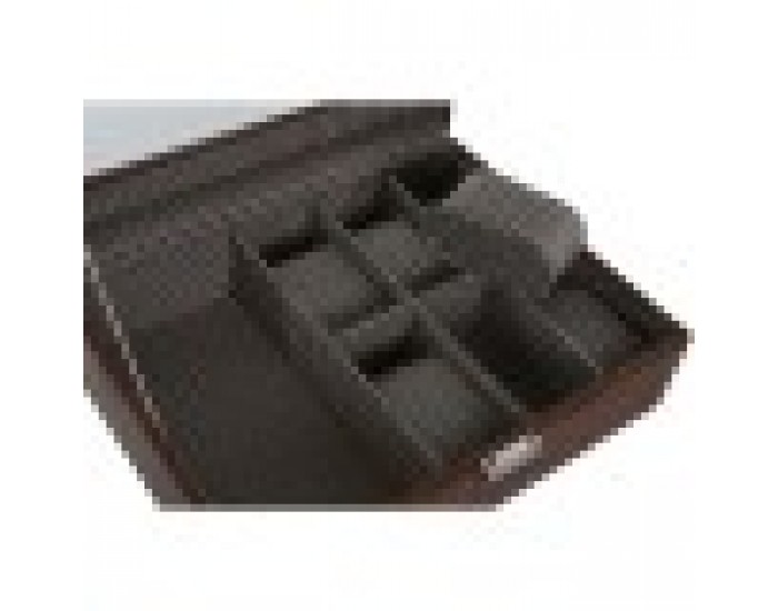 Кутия за бижута Home ESPRIT Кафяв Кристал 26 x 20 x 9 cm