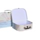Комплект Декоративни Кутии DKD Home Decor Многоцветен Метал Картон 28 x 9,5 x 20 cm (2 броя)