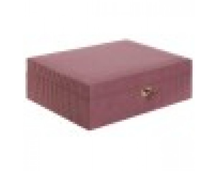 Кутия за бижута Home ESPRIT Сметана Пурпурен цвят 27 x 19 x 9 cm