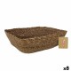 Многофункционална Кошница Privilege плетена ракита Квадратен 30 x 23 x 9 cm (8 броя)