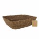 Многофункционална Кошница Privilege плетена ракита Квадратен 30 x 23 x 9 cm (8 броя)