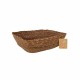 Многофункционална Кошница Privilege плетена ракита Квадратен 25 x 20 x 8 cm (12 броя)