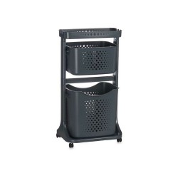 Clothes Trolley Антрацит полипропилен (33 x 81 x 44 cm) - Accesorii