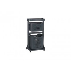Clothes Trolley Антрацит полипропилен (33 x 81 x 44 cm) - Comparare produse