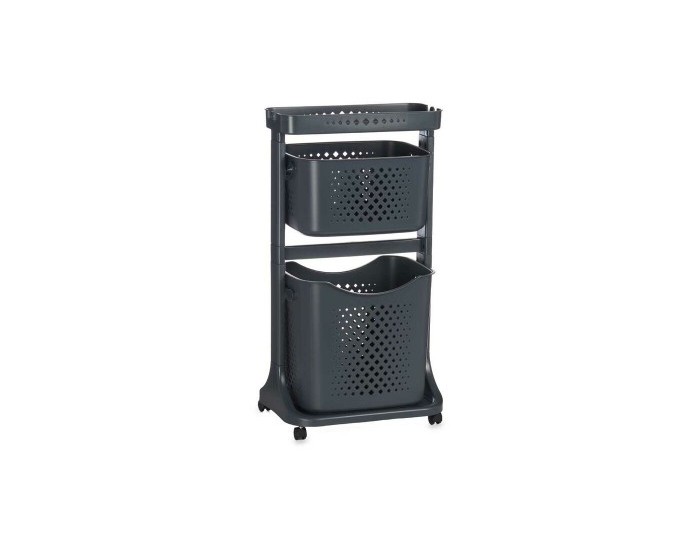 Clothes Trolley Антрацит полипропилен (33 x 81 x 44 cm)