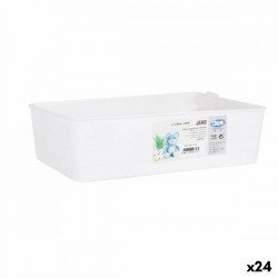 Органайзера За Чекмедже Dem Бял 27 x 18 x 7,5 cm (24 броя) - Cutii, organizatoare și alte produse de depozitare