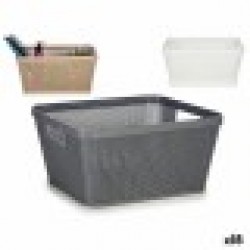 Многофункционална Кошница Пластмаса 5 L 29,5 x 13 x 23 cm (18 броя) - Cutii, organizatoare și alte produse de depozitare