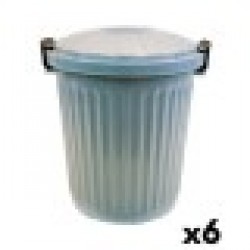 Кошче за боклук С капак 23 L (6 броя) - Cutii, organizatoare și alte produse de depozitare