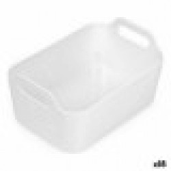 Многофункционална Кошница Confortime Бял 24 x 16,7 x 11,2 cm (18 броя) - Cutii, organizatoare și alte produse de depozitare