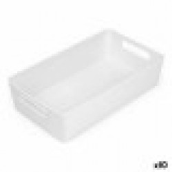 Многофункционална Кошница Confortime Бял 38 x 22 x 9,5 cm (10 броя) - Cutii, organizatoare și alte produse de depozitare