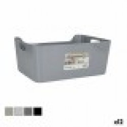 Многофункционална Кошница Dem С дръжки 33 x 24 x 14,5 cm (12 броя) - Cutii, organizatoare și alte produse de depozitare